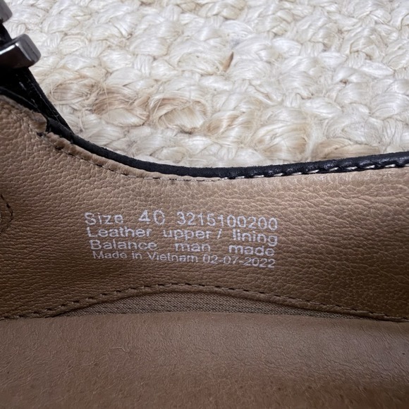 Dansko Black Leather Mary Jane Comfort Heel Work Shoes EU 40 US 9 9.5 - Picture 10 of 13